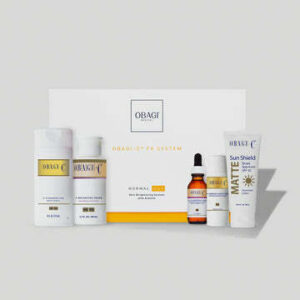 A box of skin care products is shown.